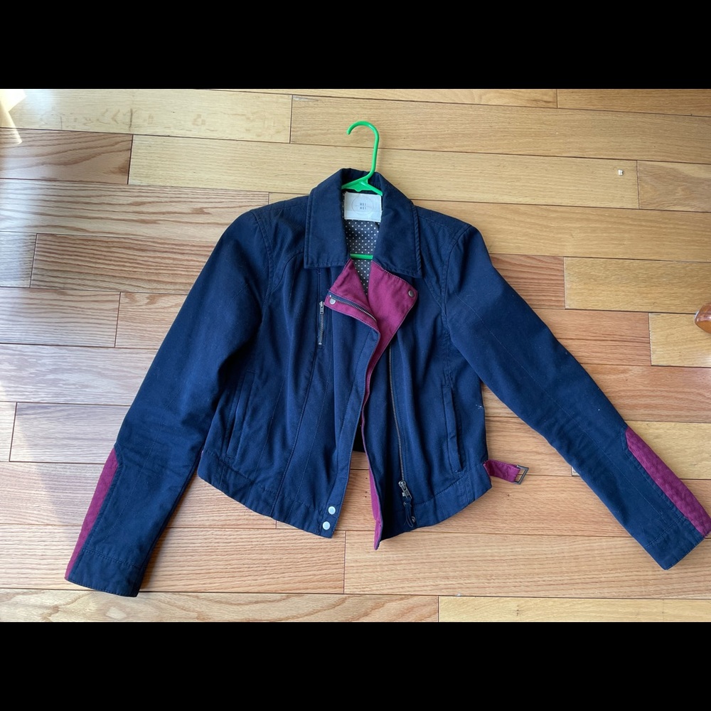 SALE Anthropologie Hei Hei cropped cotton jacket